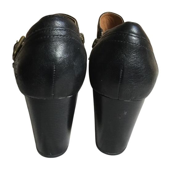 Clarks Indigo Town Club Mary Jane Heels Black size 9.5 - Picture 5 of 7